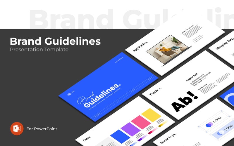 brand guidelines minimal powerpoint presentation original