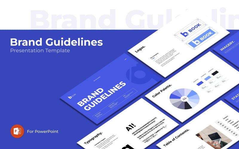 brand guidelines minimal powerpoint original