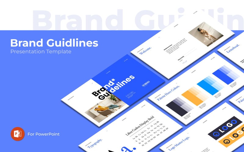 brand guidelines template powerpoint layout original