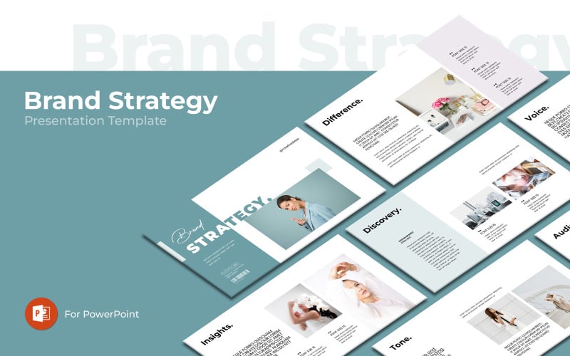 brand strategy creative powerpoint template original