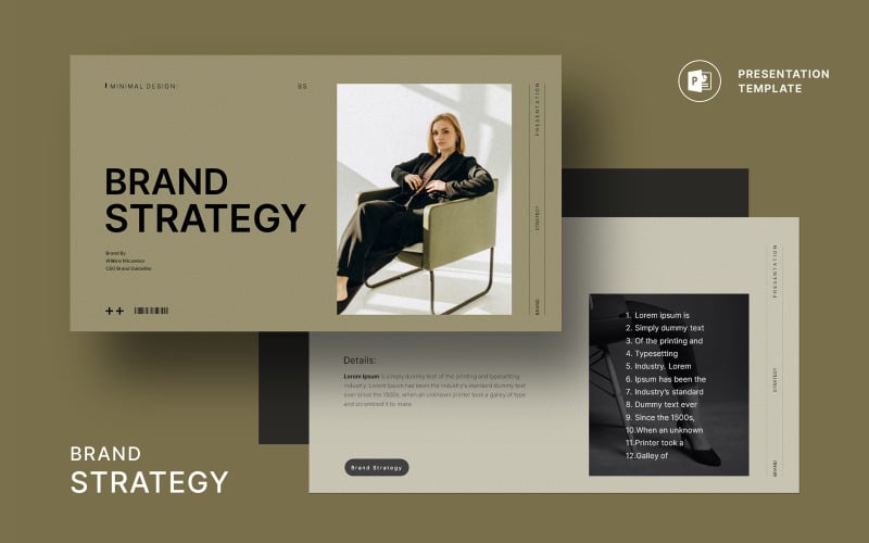 brand strategy presentation layout original