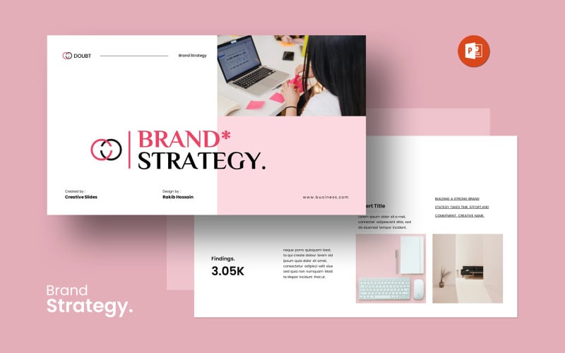 brand strategy presentation powerpoint original