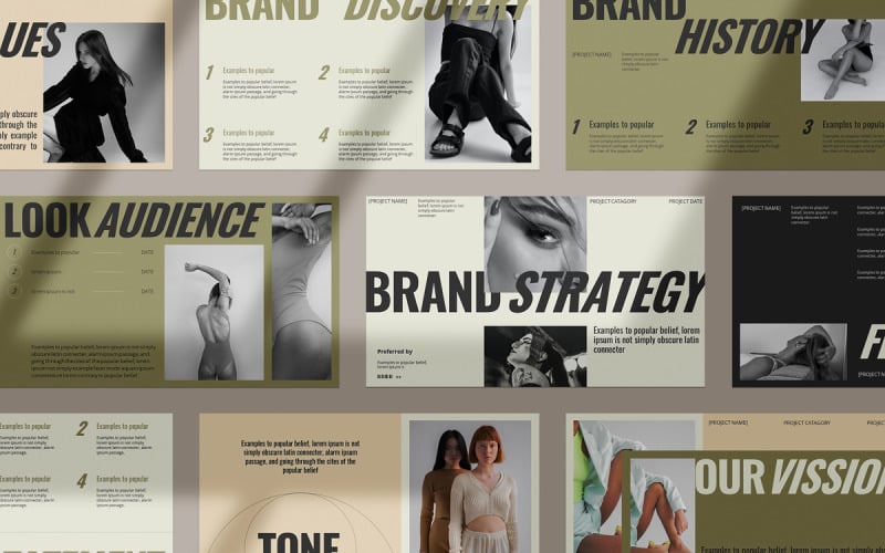 brand strategy presentation template original