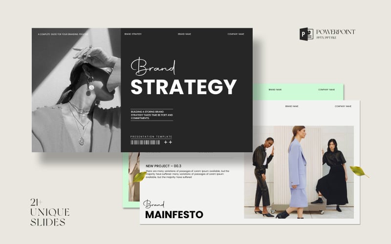 brand strategy template original