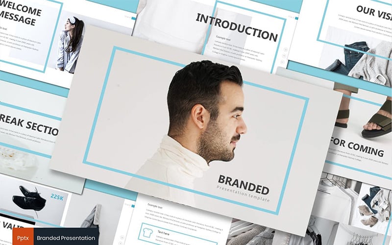 branded powerpoint template original
