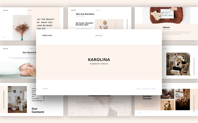 branding guideline powerpoint template original