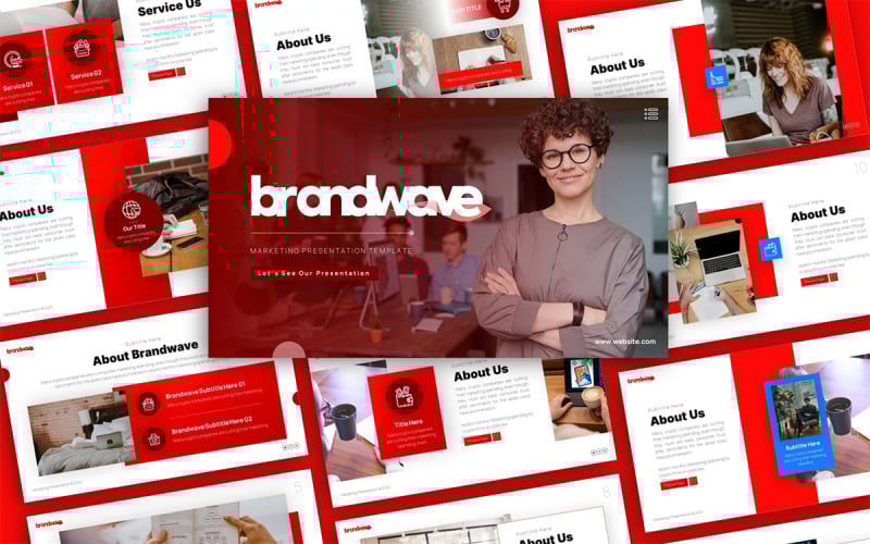 brandwave marketing multipurpose powerpoint presentation template original