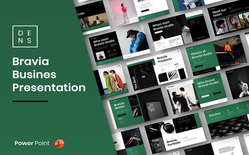 bravia business powerpoint template original