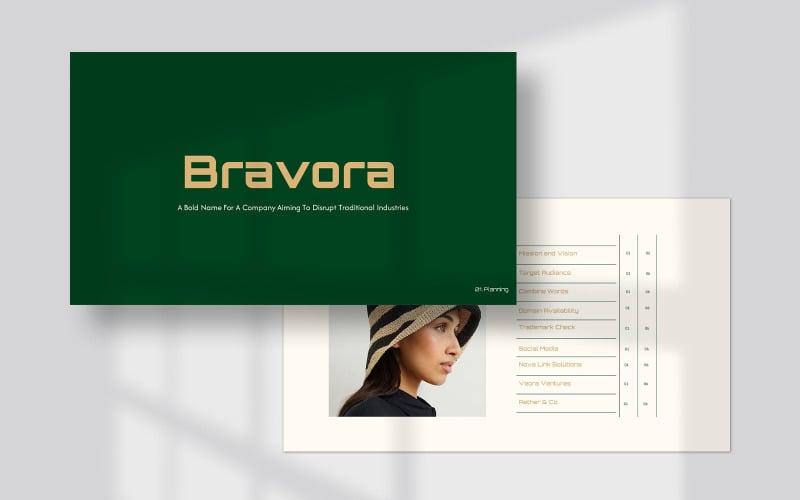 bravora a business plan presentation original