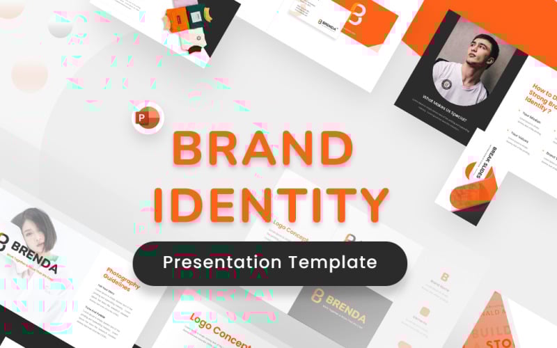 brenda brand identity powerpoint template original