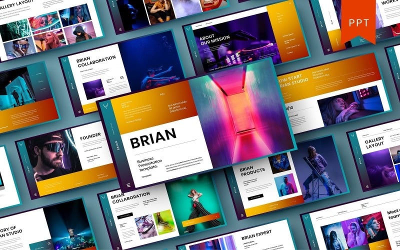 brian business powerpoint template original