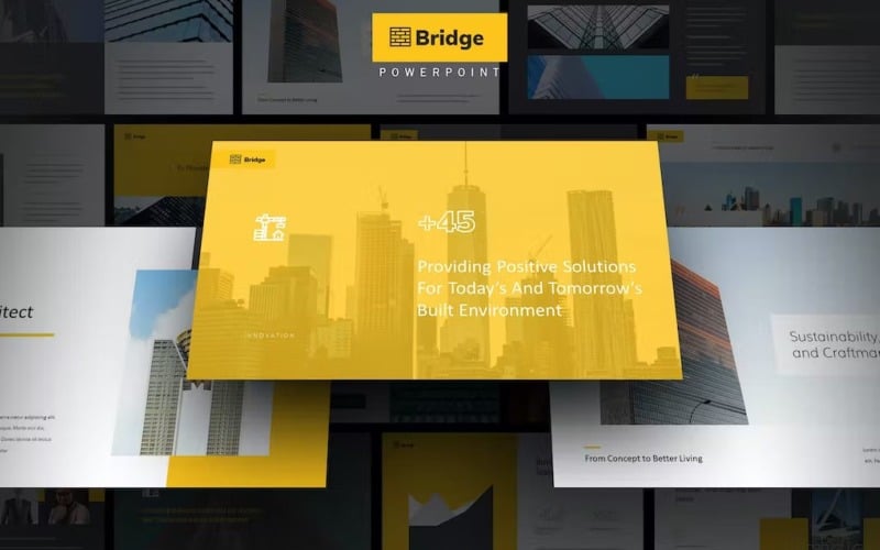 bridge architect amp developer powerpoint template original