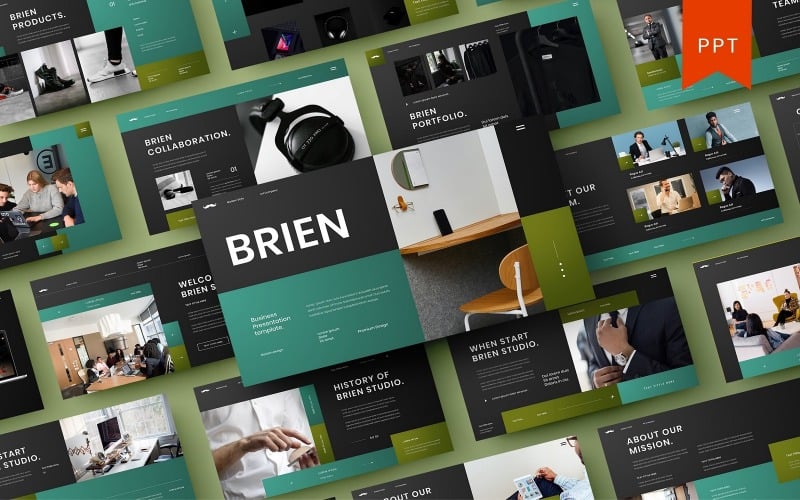 brien business powerpoint template original