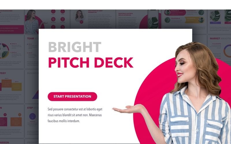 bright pitch deck powerpoint template original