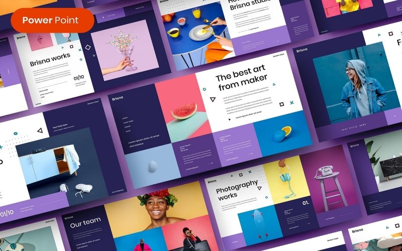 brisna busines powerpoint template original