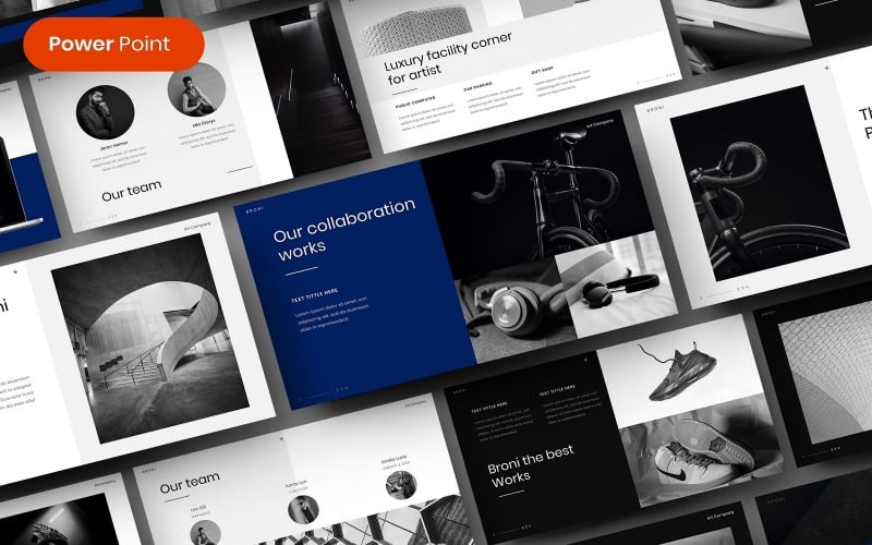 broni busines powerpoint template original