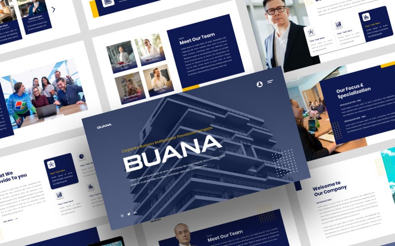 buana company profile powerpoint template original