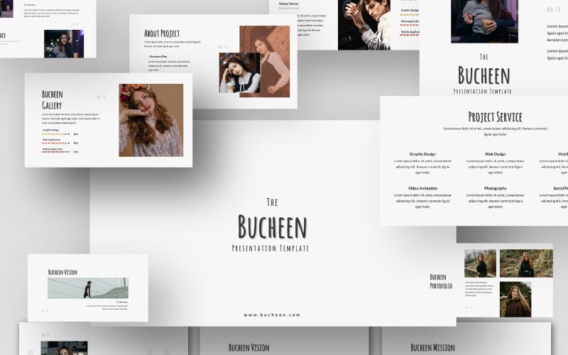 bucheen creative powerpoint template original
