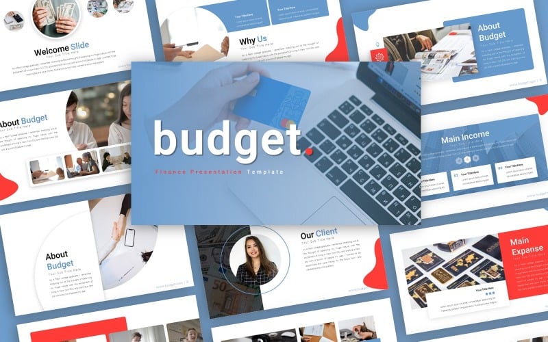 budget finance presentation powerpoint template original