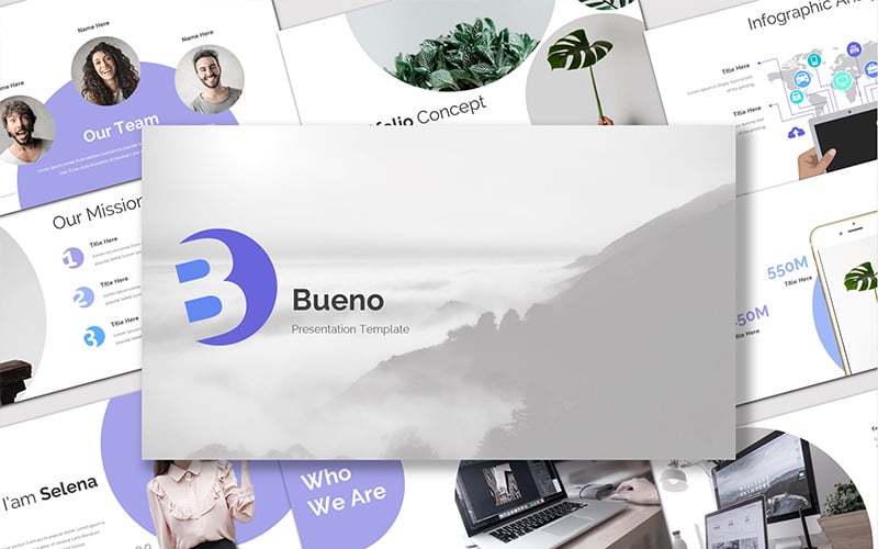 bueno powerpoint template original