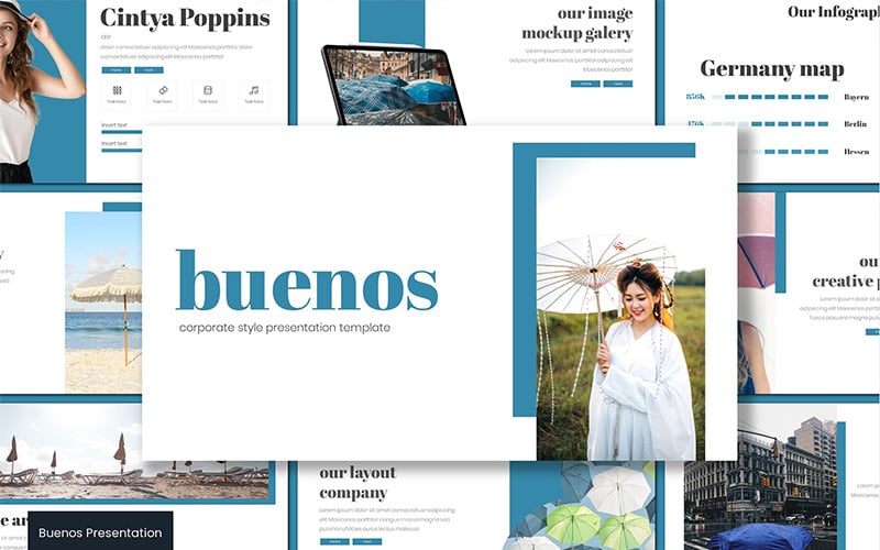 buenos powerpoint template original