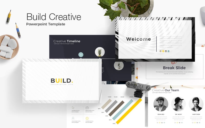 build creative powerpoint presentation original