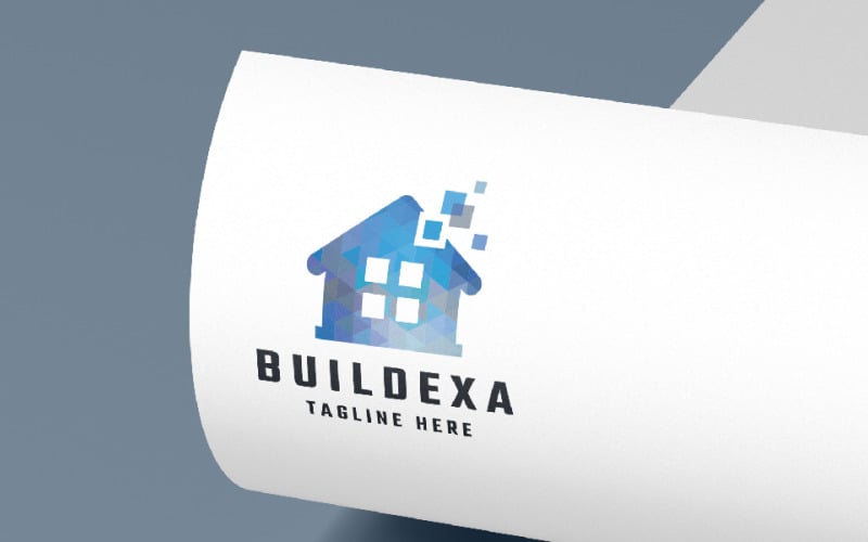 buildexa real estate pro logo template original