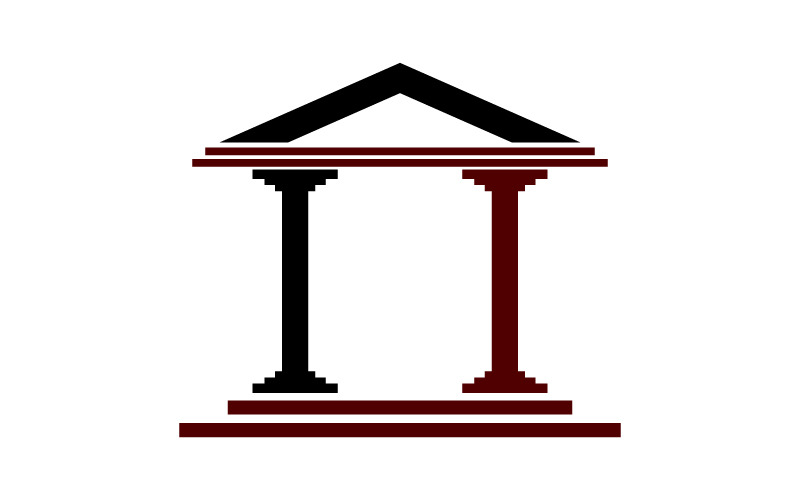 building law justice logo template original
