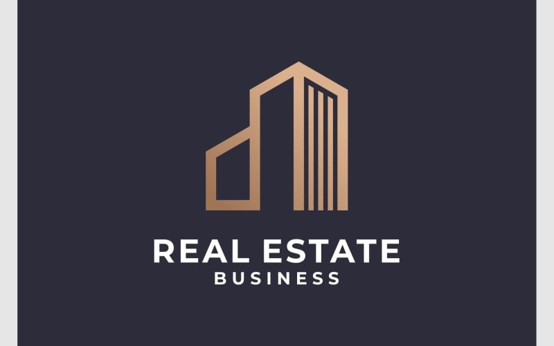 building real estate luxury logo original