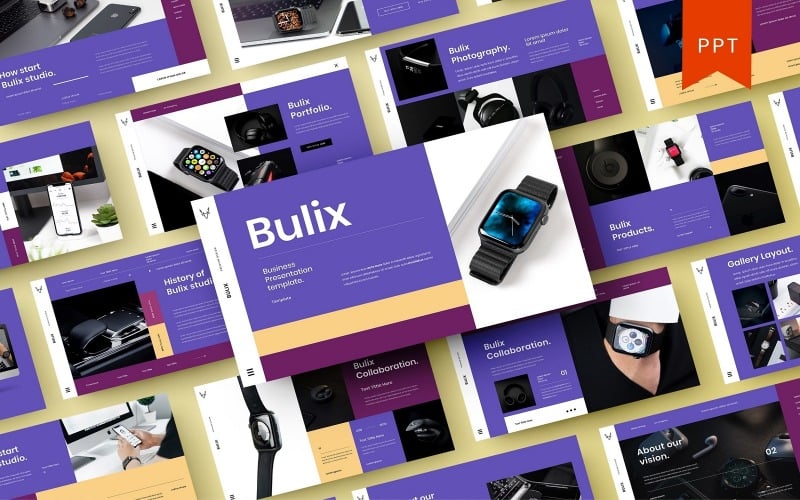 bulix business powerpoint template original