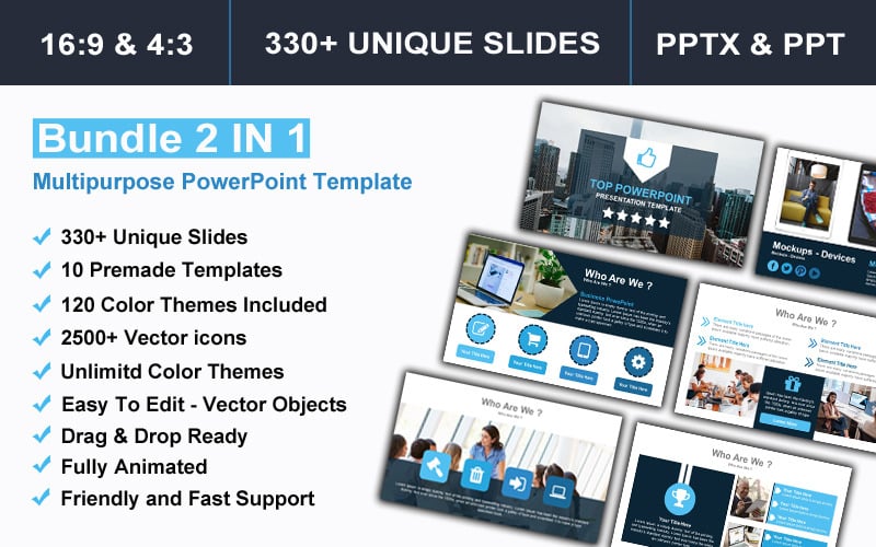 bundle in multipurpose powerpoint template original