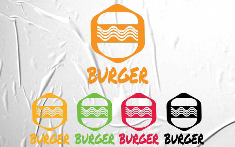 burger logo food restaurants logo original