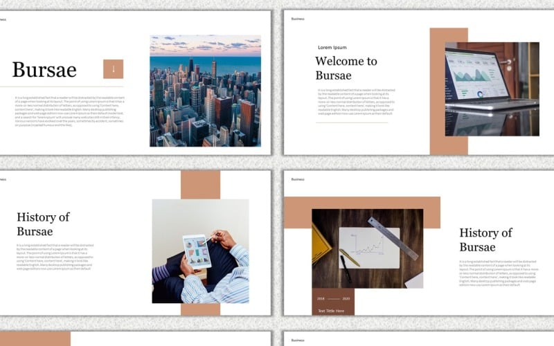 bursae powerpoint template original