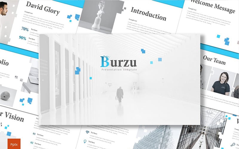 burzu powerpoint template original