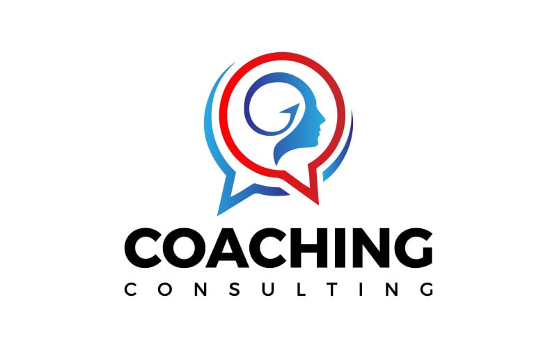 business coaching consulting logo design original