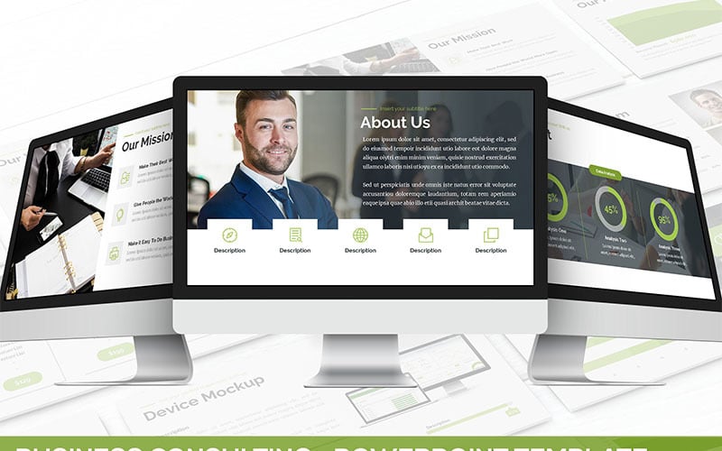 business consulting powerpoint template original