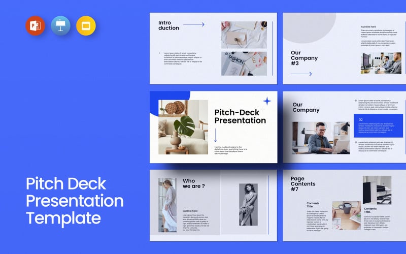 business deck presentation layout original