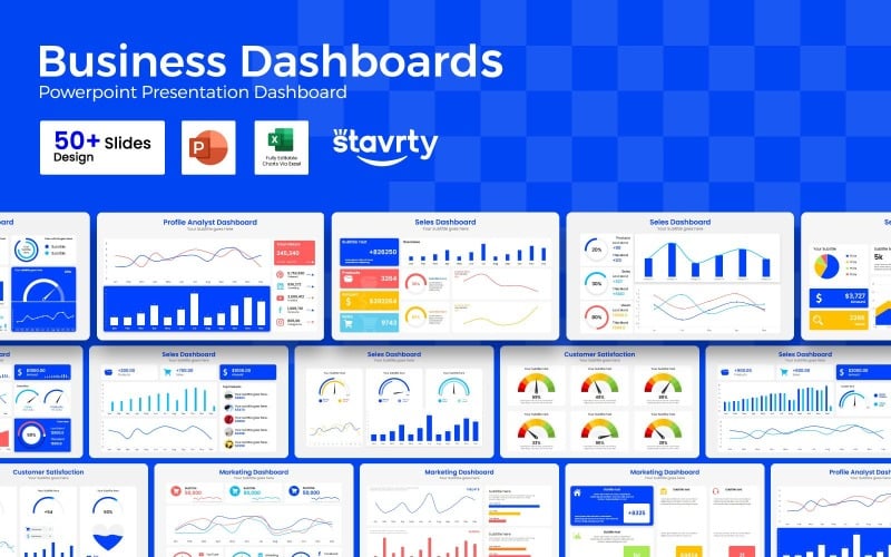 business e commerce dashboards powerpoint presentation slides original