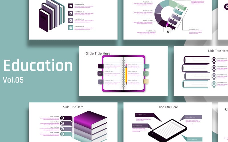 business education infographic template original