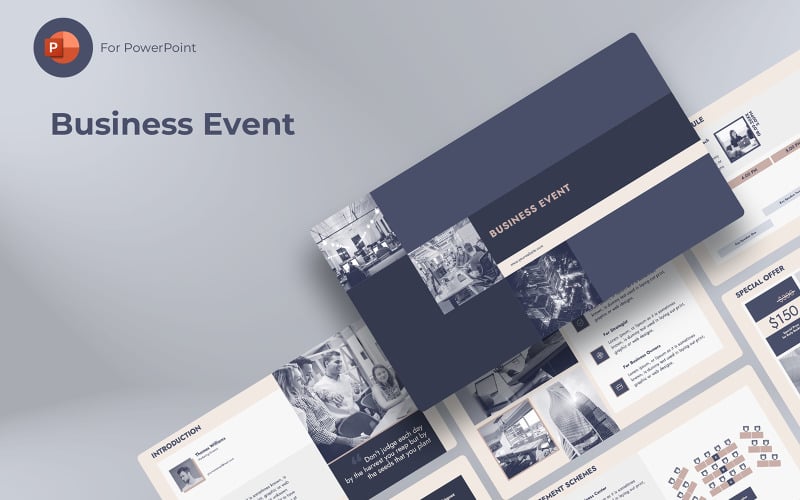 business event powerpoint presentation original