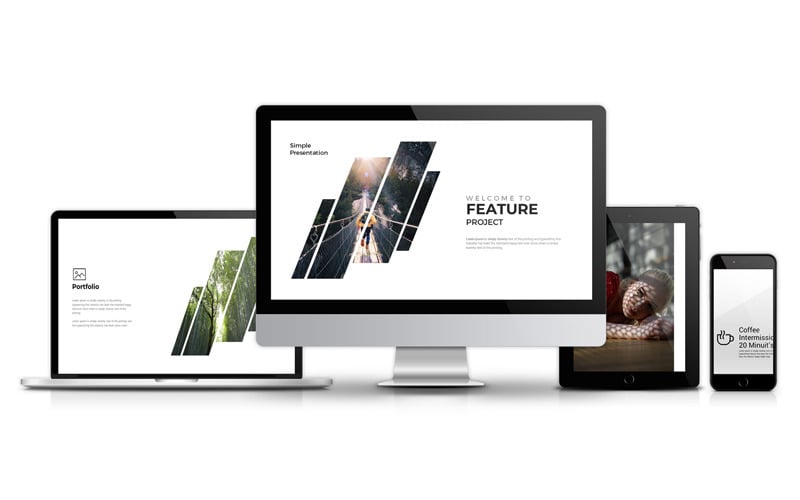business feature powerpoint presentation template original