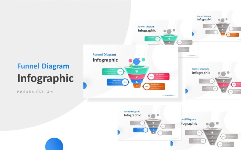 business framework in funnel infographic presentation powerpoint template original