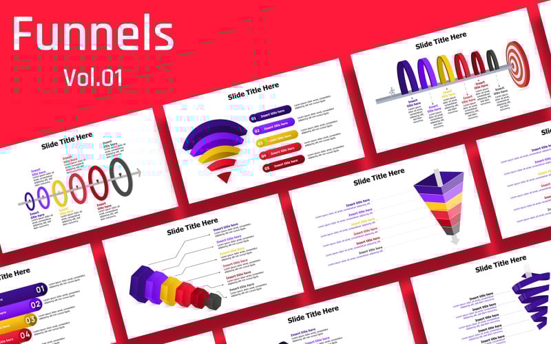 business funnel infographic ready to use original