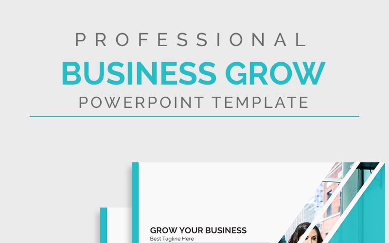 business growth powerpoint presentation template powerpoint template original