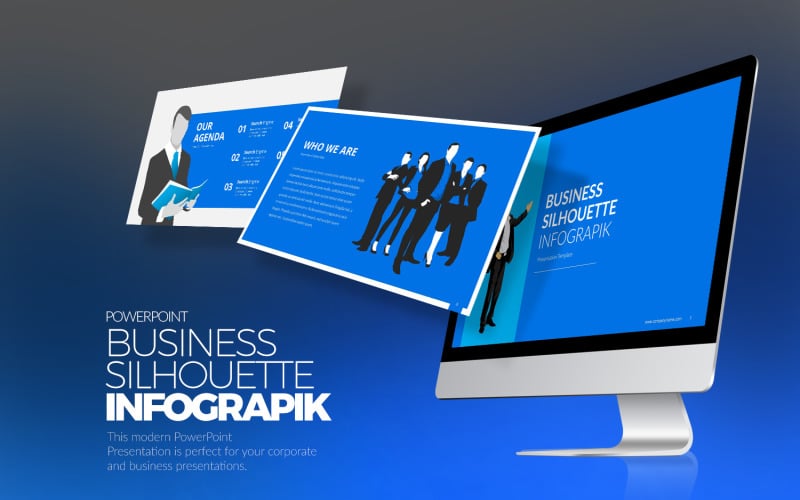 business infographic pptx powerpoint template original