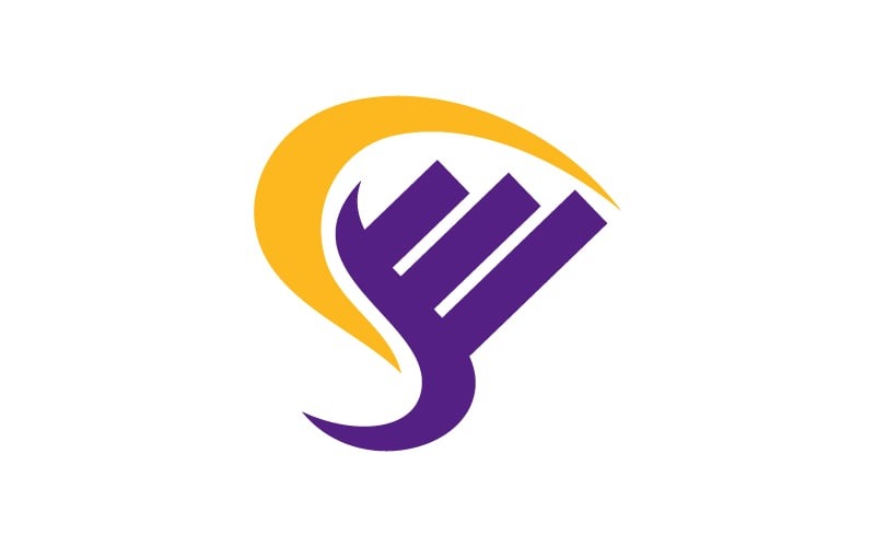 business initial letter s logo template original