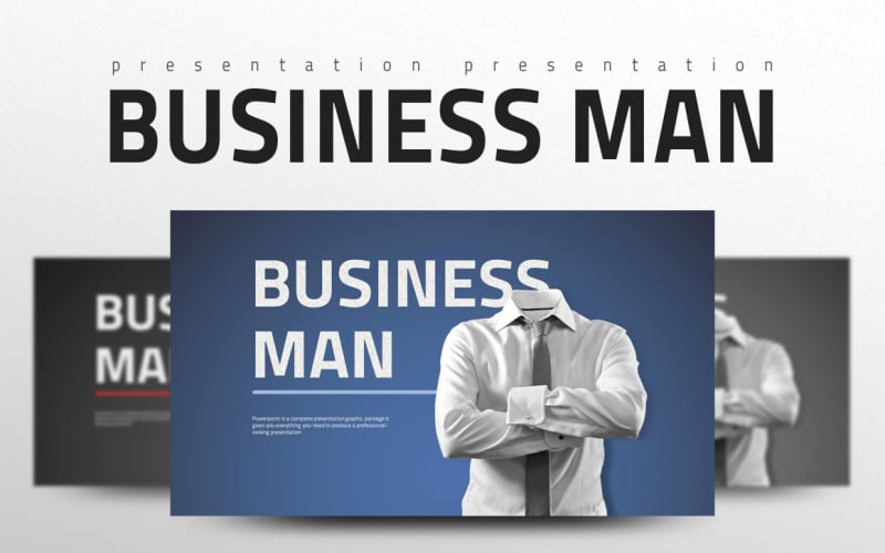business man powerpoint template original
