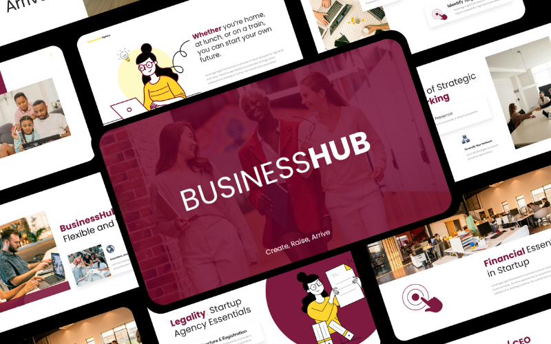 business marketing agency presentation original
