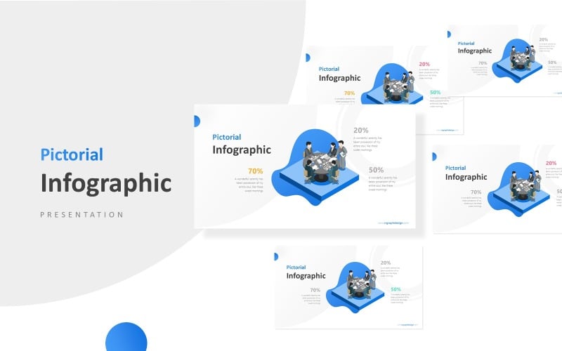 business meeting with team working character powerpoint template original