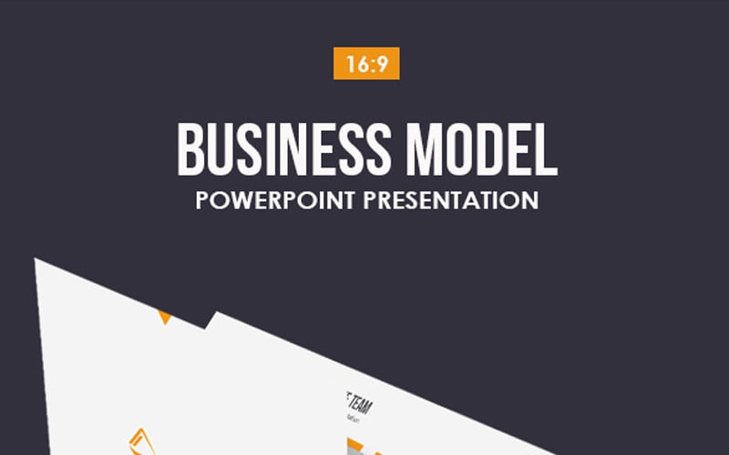 business model powerpoint template original